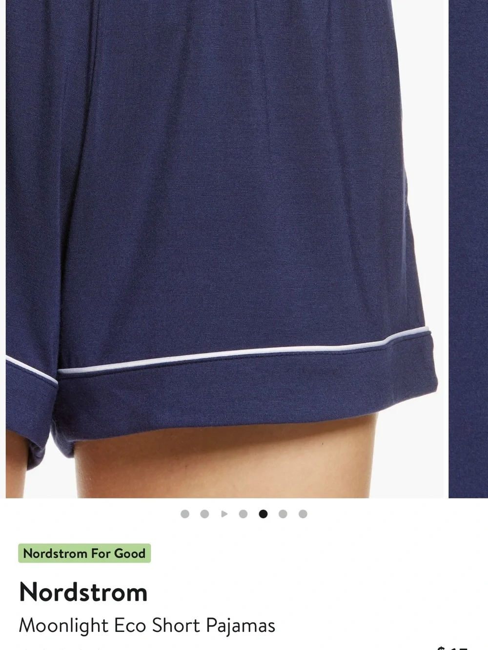 EUC Nordstrom Moonlight Eco Short Pajamas in pink - Picture 9 of 12